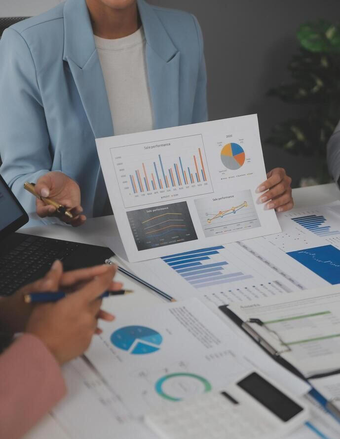 Strategy; Behind every post is a plan. We design tailored strategies that align with your goals and move your audience closer to buying.